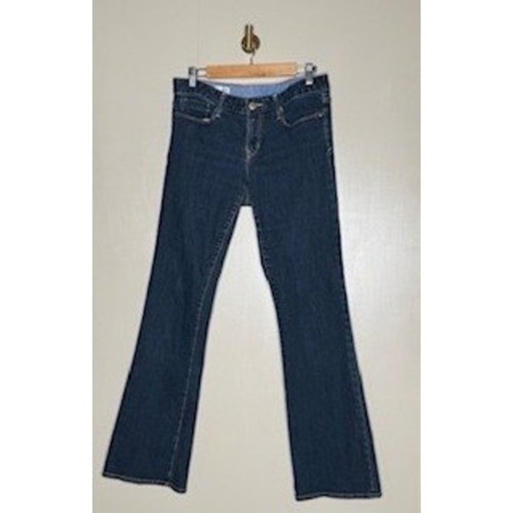 Gap‎ 1969 Sexy Boot Jeans Womens 31/12L Dark Wash Bootcut Y2K Denim